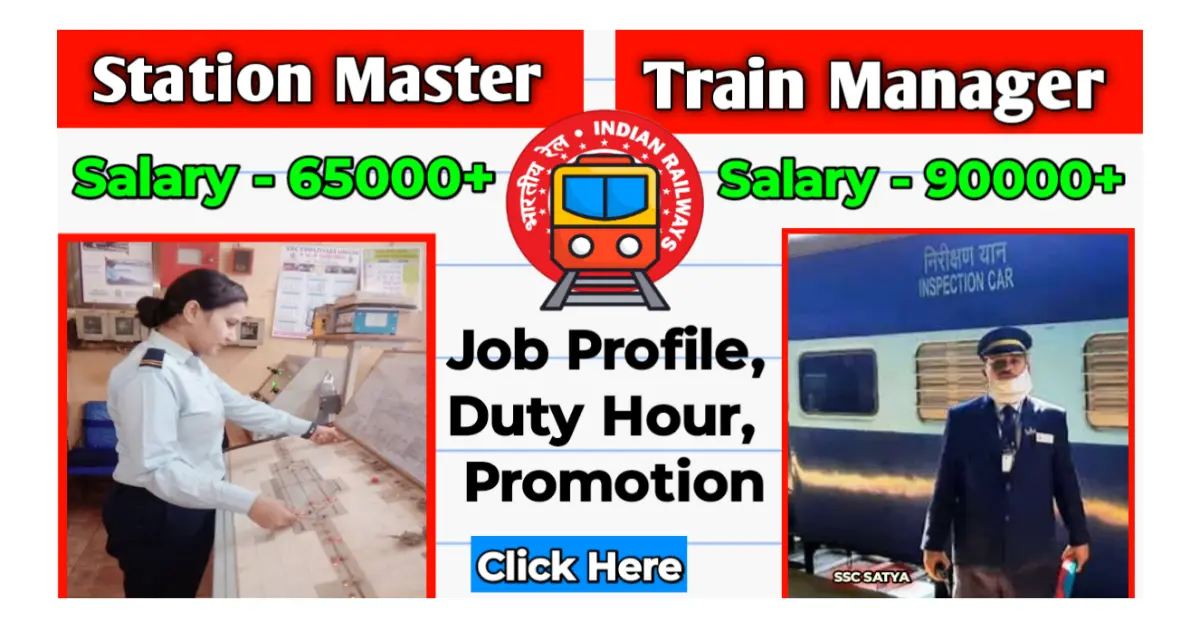 Station Master and Train Manager Job Frofile