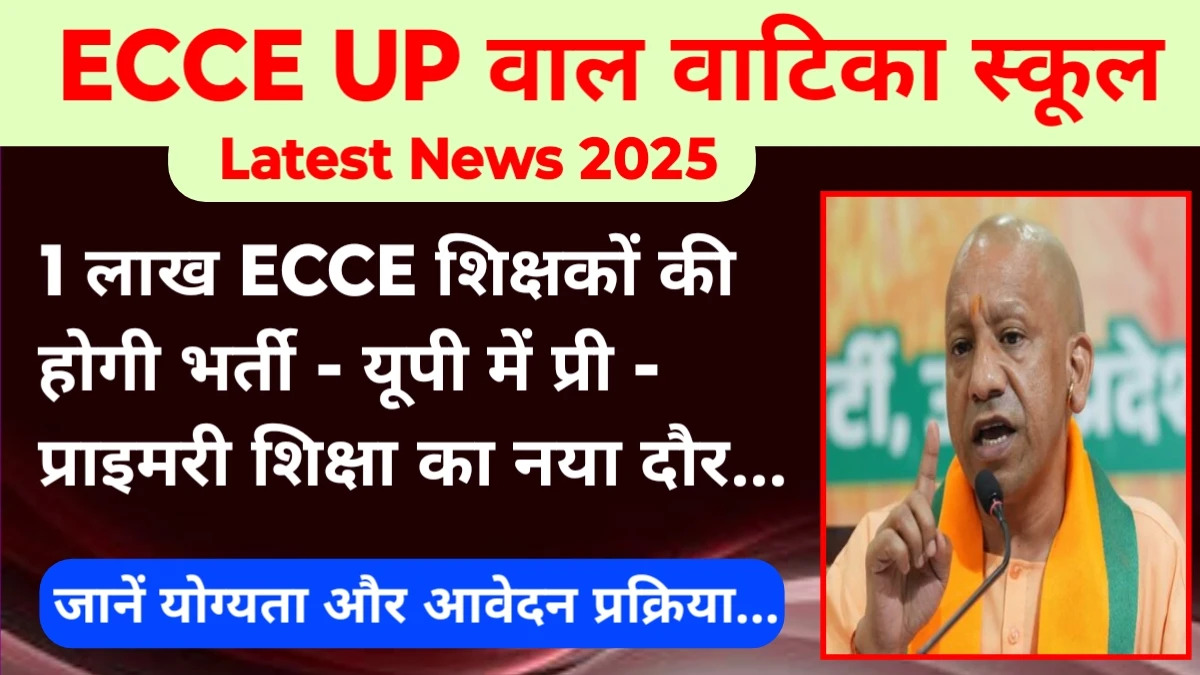ECCE UP Balvatika School Latest News 2025